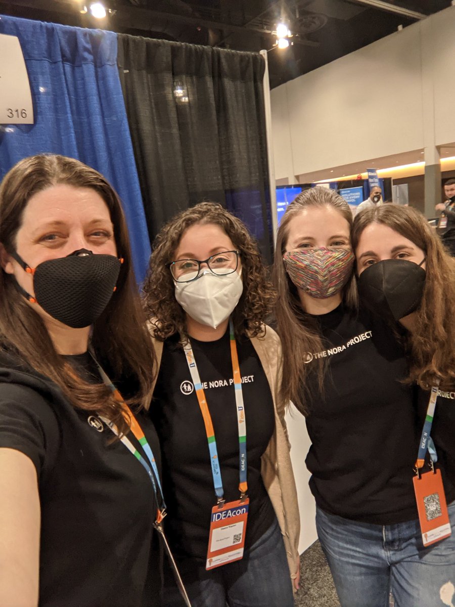 katythecoach's tweet photo. Come meet the @TheNoraProject team today at Booth 316 at #IDEAcon2022 https://t.co/2nlTO1zHeT