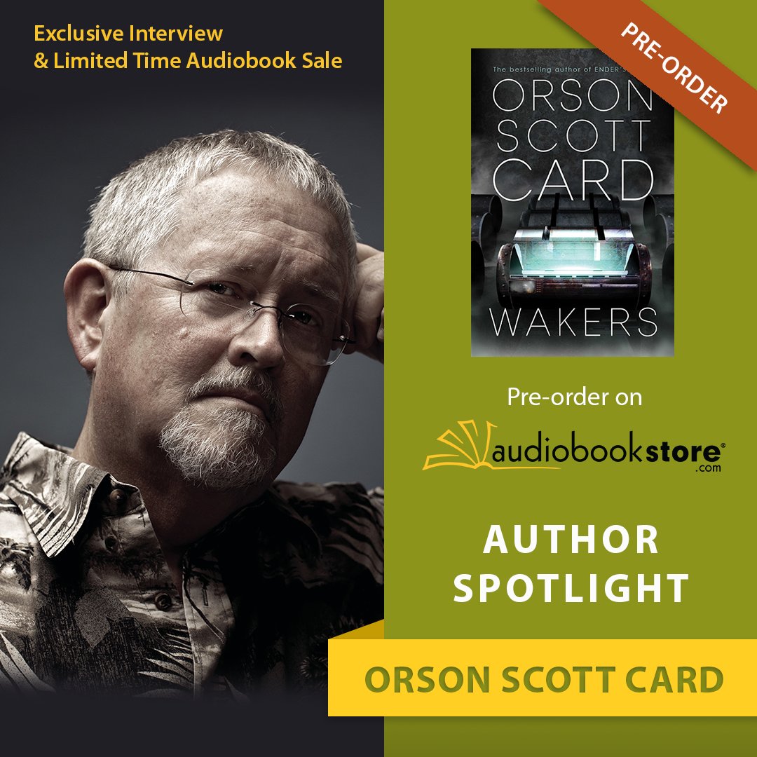 Exclusive interview with @orsonscottcard ! We got to take a peek into the mind of one of Sci-Fi’s most popular authors. Learn more about this incredible author: bit.ly/3gMjwho AND for two weeks only purchase his available body of works at our #EXCLUSIVE discounted rates!