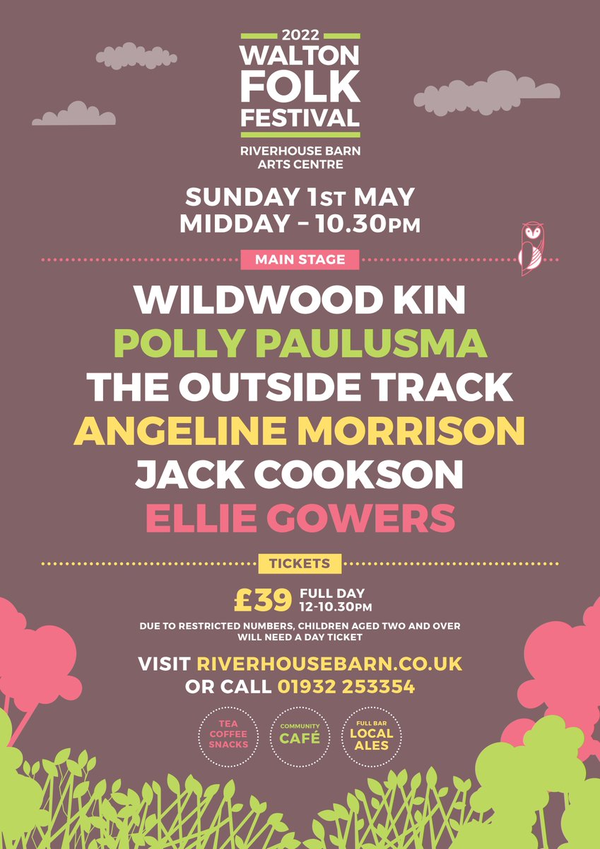 V excited 2 b back <a href="/waltonfolk/">Walton Folk</a> this May. Secure urself a tick b4 they all go!1!