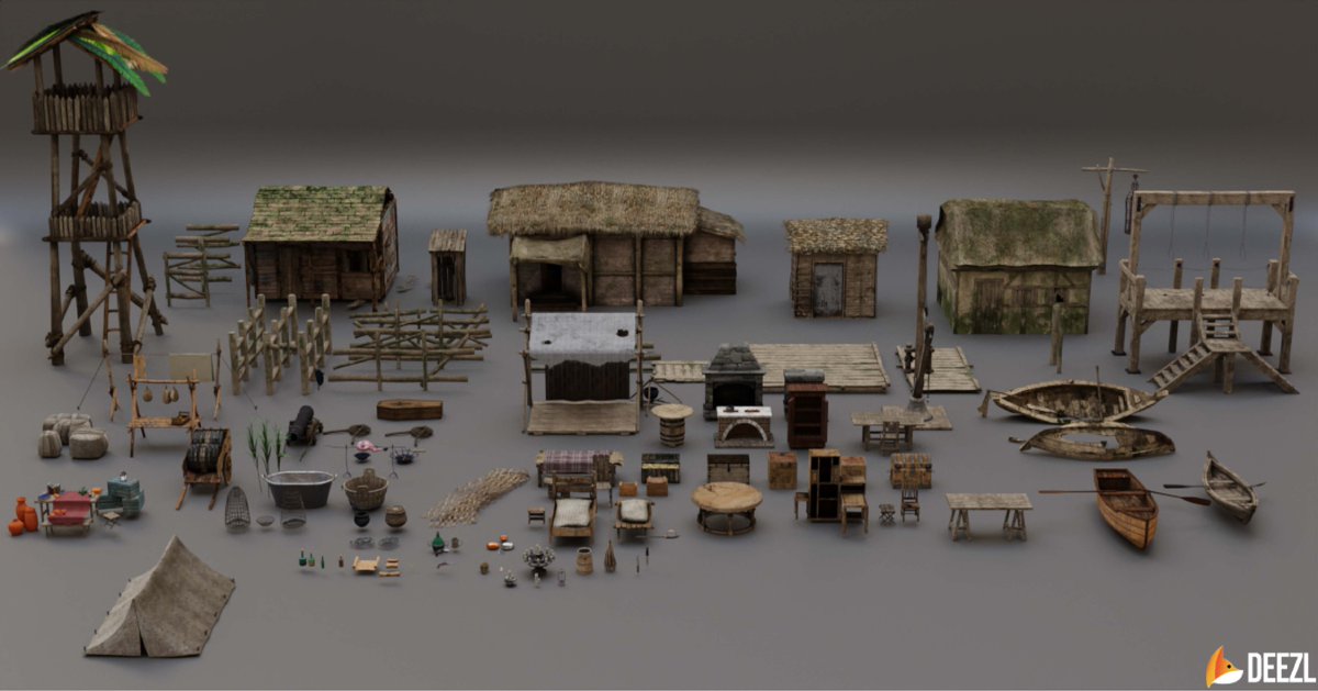 DeezlStudios's tweet photo. Pirate’s Cove - The Beach
Render-Ready

- 156 Unique Objects
- 193 Materials
- 630 Textures

Download it here: https://t.co/wsNzCsEVrP

#blender3d #b3d #blendermarket #deezl #deezlstudios #indiewatch #gamedev https://t.co/RK9tZlCLVv