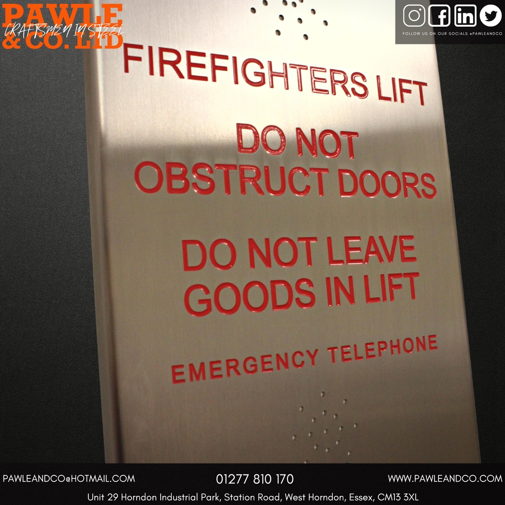 💥our in house top of the range GravoGraph IS8000XP engraving machine has the capabilities to engrave panel sizes between 610mm x 1220 mm and can infill with a range of different colours to suit your every need

☎️ 01277 810170
💻 pawleandco.com
📧 pawleandco@hotmail.com