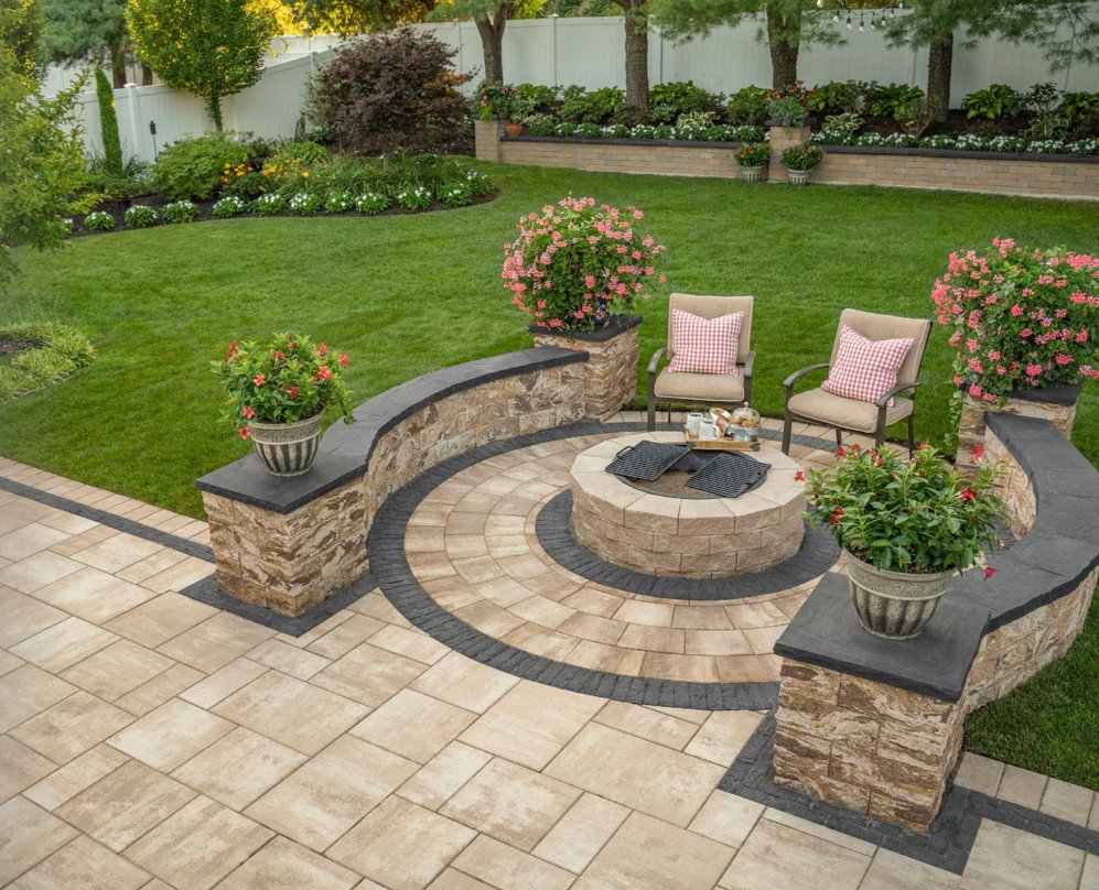 CambridgePavers's tweet photo. Looks like a great place to have a cup of tea. Installation: Precision Enterprise #backyardremodeling #hardscaping #contractorproject https://t.co/H9mHjb8PKR