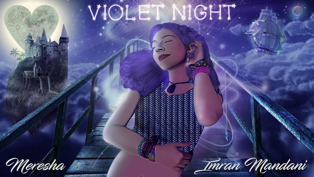 Check out the animated lyric video for my rap remix to  Meresha's <a href="/Mereshas/">MERESHA</a> song "Violet Night" on YouTube   -> youtu.be/qCqaWyvTdSw
