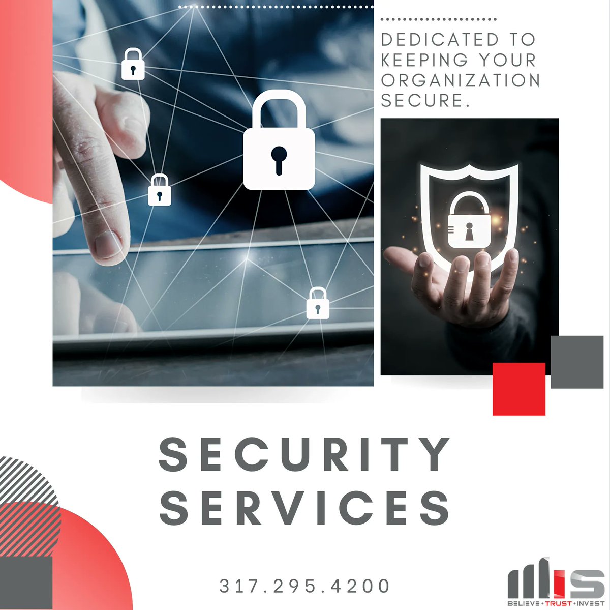 TeamMISIndy's tweet photo. We prevent problems from occurring. We detect threats when they come through. We remedy problems quickly and efficiently. Learn more about our security services solutions at https://t.co/LywaarRTsm #cybersecurity #TeamMIS #indianapolis #smallbusiness https://t.co/sd58QWN2dr