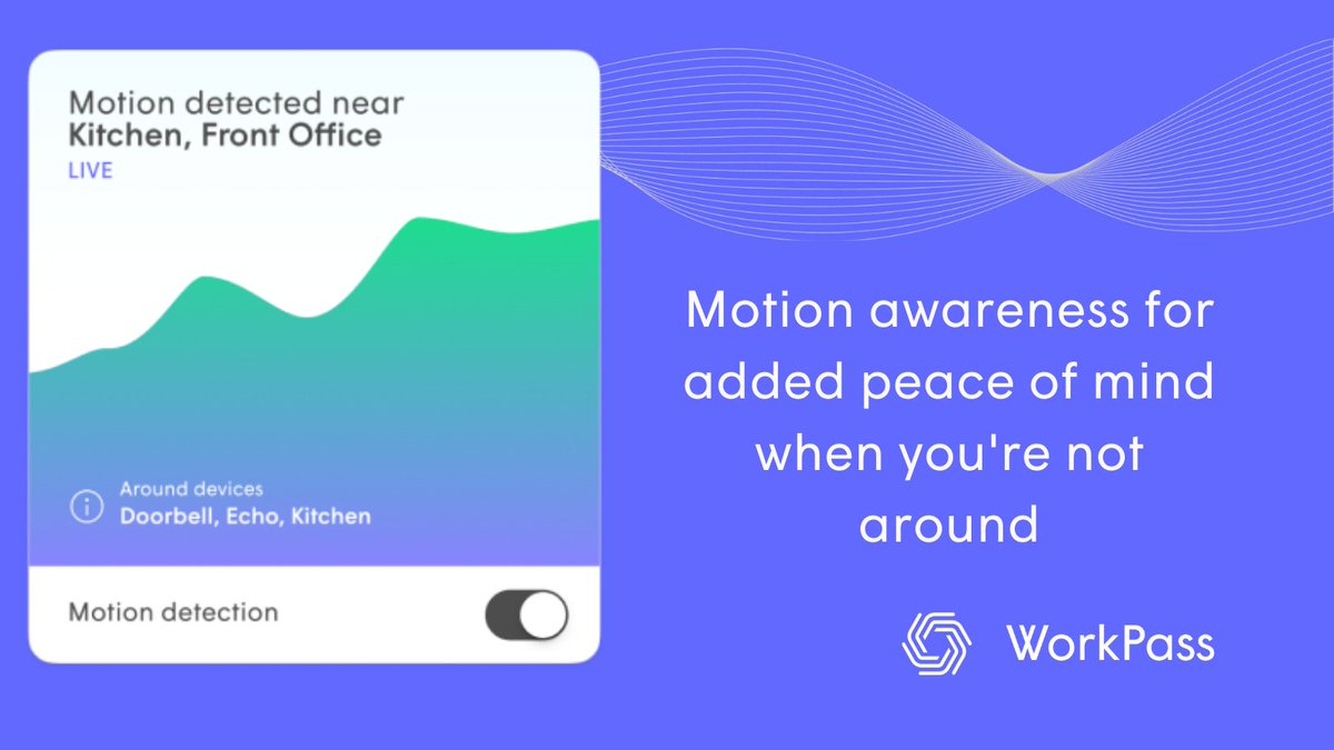plume's tweet image. Your business is your baby, so it only makes sense you&apos;d want to know what&apos;s happening with it at all times. 

With #WorkPass, motion awareness alerts you to any unusual movement, giving you extra peace of mind when you&apos;re at home. Learn more: plume.life/3HpGmHA