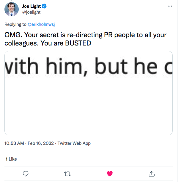 Kempton's tweet image. 🤣💞ROFL! #ViciousCycle? NO! Totally a #VirtuousCycle! Why? As PR people get #looped/#trapped between any two people, soon they will realize they are wasting a lot of time and getting nowhere fast. And will move on to bug someone else! 🤔😼💞