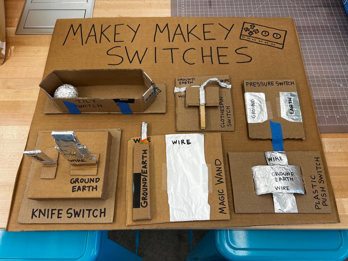 Did you see this amazing #MakeyMakey switch display by Michael Fricano II ? We've featured this Scrappy Circuit mash-up on our blog! <a href="/EdTechnocation/">Michael Fricano II</a> <a href="/ScrappyCircuits/">Scrappy Circuits</a> 

makeymakey.com/blogs/blog/tea…