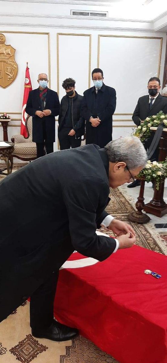 OJerandi's tweet photo. مراسم تأبين الزميلة المغفور لها ندى المسلماني: فقيدة الدبلوماسية كانت مثالا رائعا للمرأة التونسية في تميزها برفعة الاخلاق والكفاءة المهنية. بالغ التقدير للسيد الرئيس لمنحها وسام الاستحقاق الوطني والاذن بما يلزم من اجراءات لضمان حياة كريمة لأبنائها. تغمدها الله بواسع رحمته. https://t.co/nOmWLKXNZC