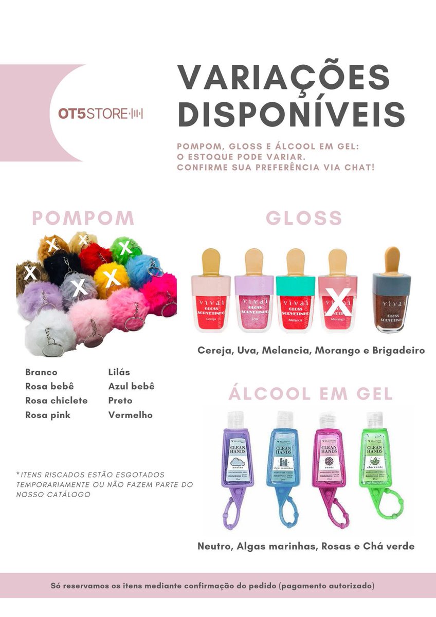 ot5store's tweet image. Nossos kits de chaveiro foram reabastecidos com novos itens 🤩 corre conferir e garantir o seu!
shopee.com.br/Kits-Chaveiro-…