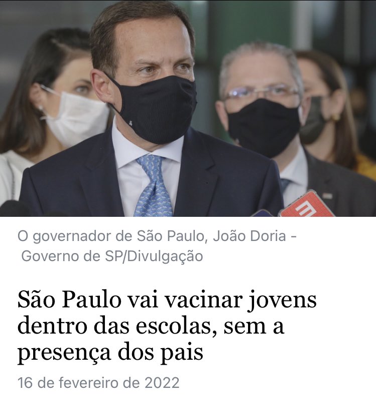 Pais, instruam seus filhos a NÃO ACEITAREM este abuso sem a sua autorização! Estamos tomando todas as medidas cabíveis contra mais essa loucura!