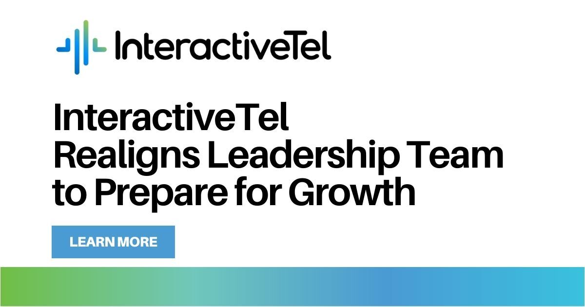 InteractiveTel's tweet image. InteractiveTel is realigning its leadership, with Erick Perez joining as our new #CTO, and Gary Graves and Jack Behar being named #CEO and President.

Also, Jose Rodriguez Bacallao becomes VP of R&amp;amp;D and David Malone to Interim Sr. VP of Sales and #COO.

bit.ly/3BoAYBS