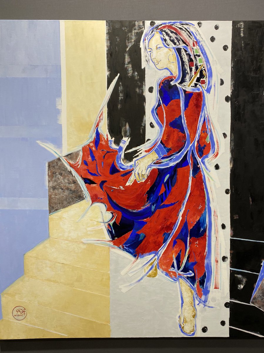 Au vernissage du #Salon des artistes français hier, de très beaux portraits en peinture. 👀 
[E. Ch’art-Ly / S. Ixia / S. Tatis / S. Delaleuf]