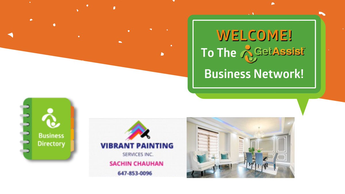 GetAssistApp's tweet photo. Vibrant Painting Services offers painting for all Residential, Commercial + Industrial projects in Toronto & the GTA. Welcome them to the GetAssist Business Network!
https://t.co/oPj8umMmkW
#localpainter #interiorpainter #exteriorpainter #housepainter #commericalpainter #toronto https://t.co/sxALAa5JT4