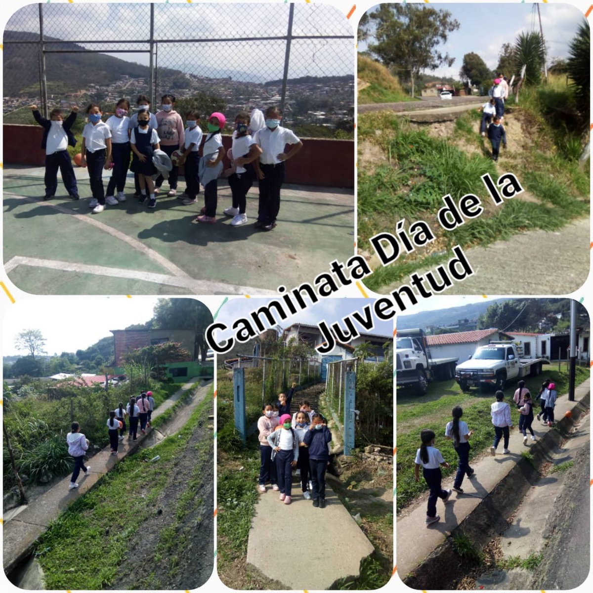 ViejoCapacho's tweet photo. Caminata por la paz y la convivencia Escolar, en el marco del Día de la Juventud, Capacho Viejo
@MPPEDUCACION
@_LaAvanzadora @yelitzePSUV_ @ZonaEducTachira @Berzabethg1 @DGEFDMPPE @COMUNIDADESED15 @edward_arellano @Arnaldo34696122 @DorisJi32185292 @ViejoCapacho @CapachoRed https://t.co/4Pg0HDUzlI