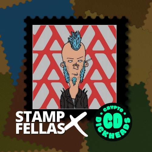 dickheadscrypto's tweet photo. We are delighted to partner up with @StampFellasNFT. To celebrate this partnership, we will give 3 @StampFellasNFT NFTs.

1⃣ Follow @StampFellasNFT  and @dickheadscrypto
2⃣💓and RT
3⃣ Tag friends https://t.co/Qikhx4E0c3