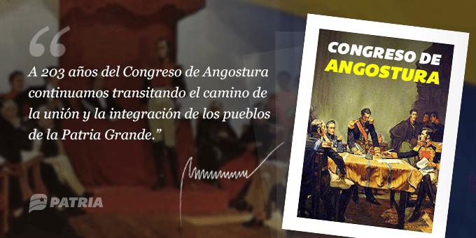 Inicia la entrega del #BonoCongresoDeAngostura enviado por nuestro Presidente <a href="/NicolasMaduro/">Nicolás Maduro</a>, a través de la #PlataformaPatria. La entrega tendrá lugar entre los días #16Feb al #28Feb de 2022.