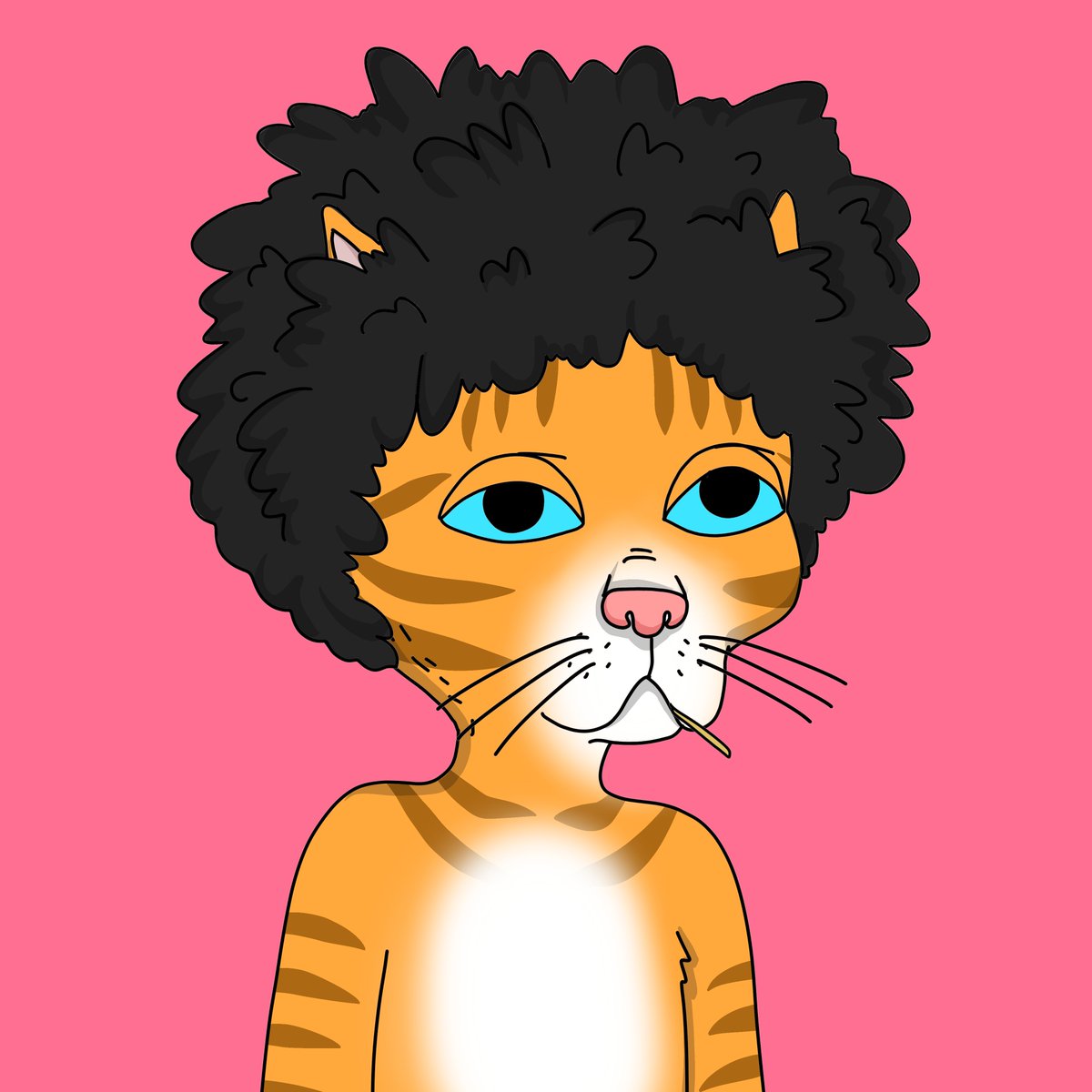 reubs_btc's tweet photo. Went one step further and went full GANG GANG.. next stop pink background rat 🐀 @GutterCatGang https://t.co/Df4CtFdLGH