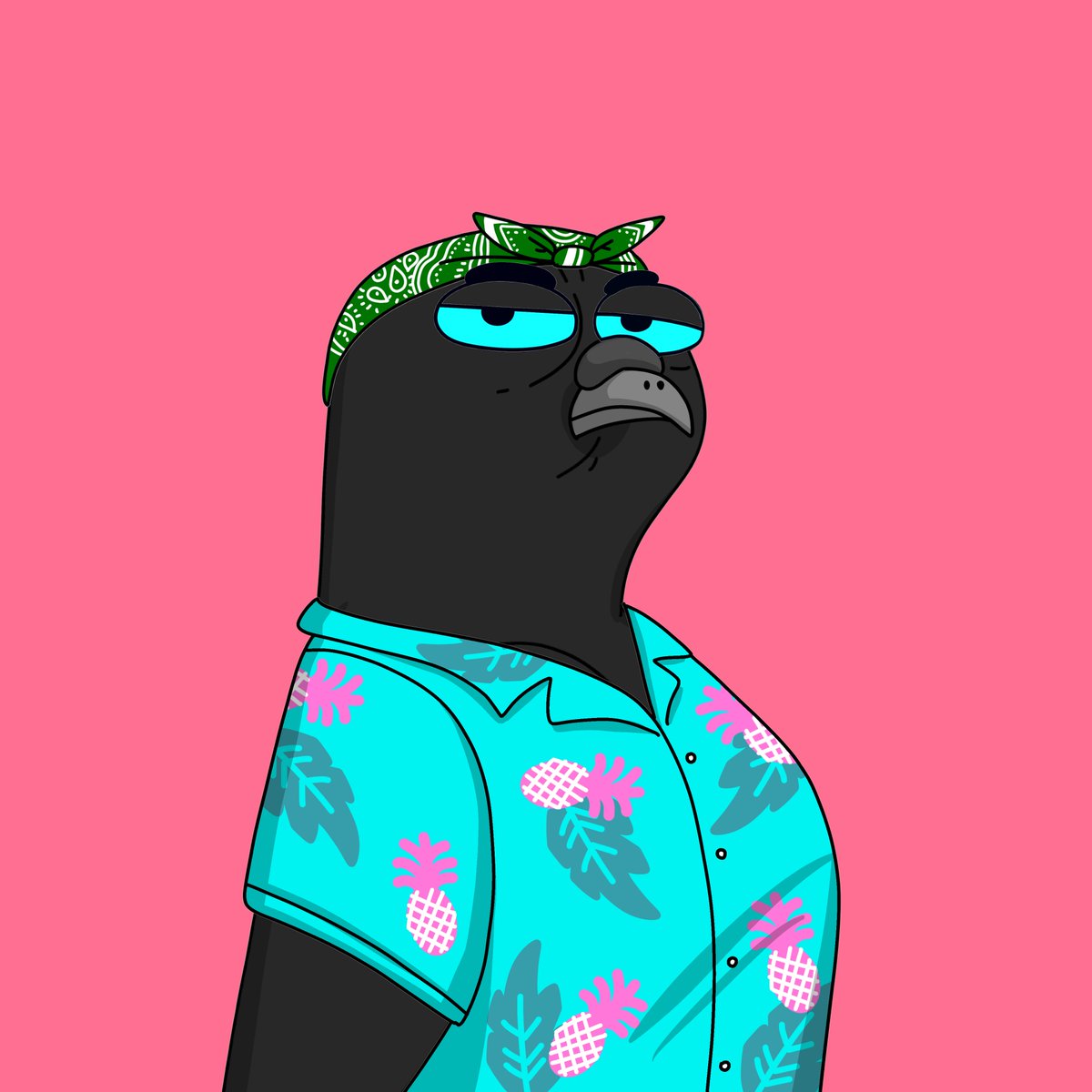 reubs_btc's tweet photo. Went one step further and went full GANG GANG.. next stop pink background rat 🐀 @GutterCatGang https://t.co/Df4CtFdLGH