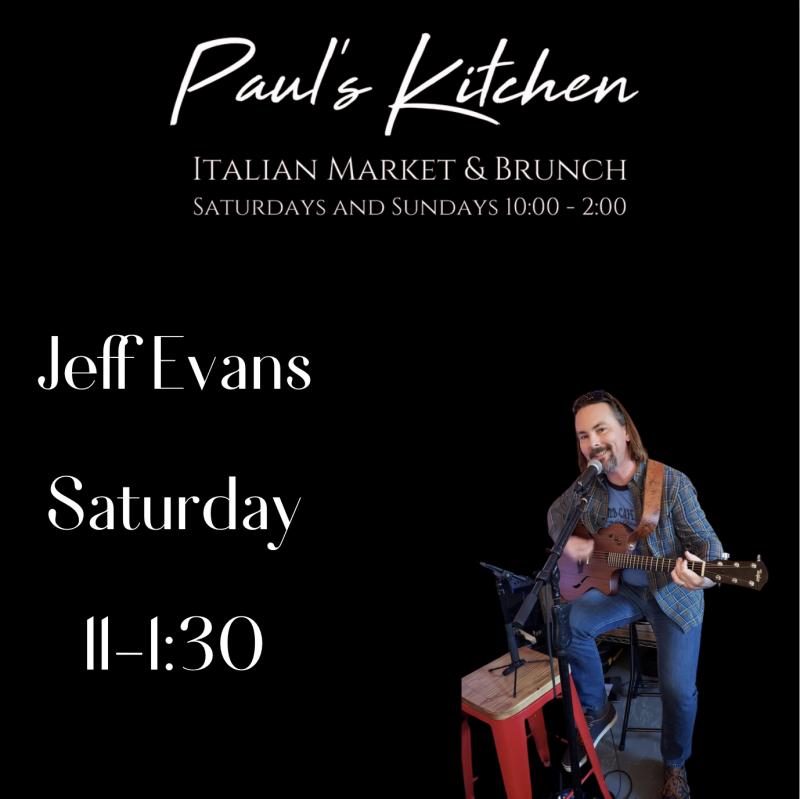 Paul’s Kitchen Live Music Brunch Saturday w Jeff Evans dlvr.it/SK5qZB