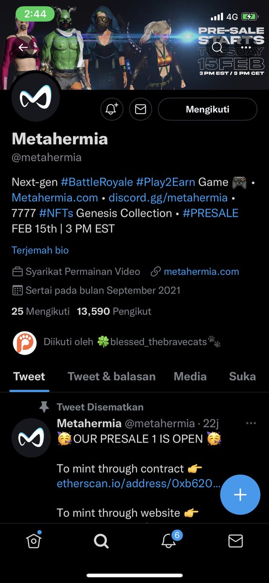 Jingtan202's tweet photo. @0xSummy @metahermia Done https://t.co/2THXYmZMqD