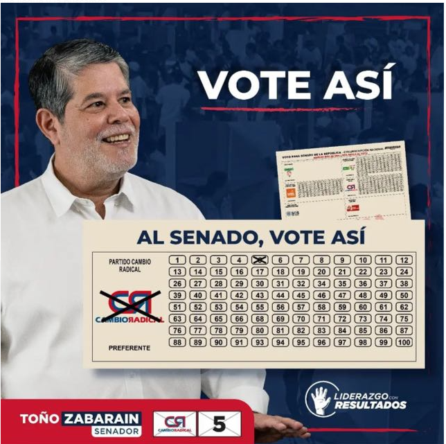 @zabaraing #Voteasi #Elecciones2022 #ColombiaVota2022 #Senado