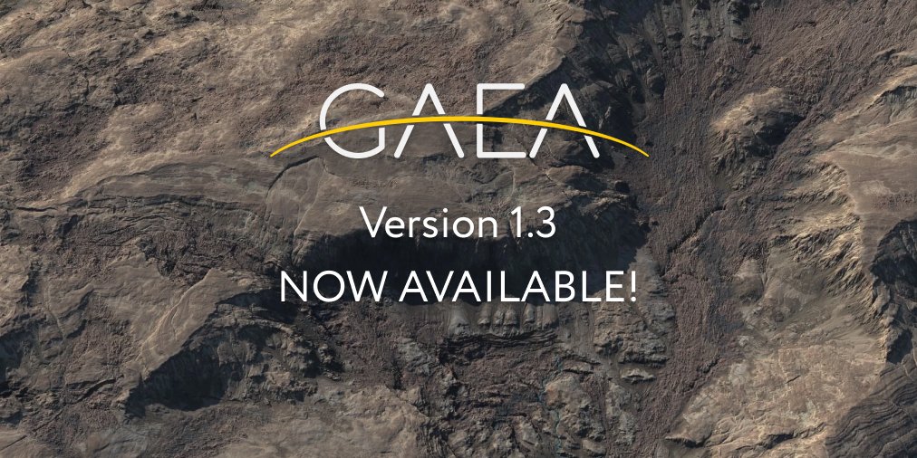 Gaea 1.3 is now production ready! See this blog post for full details on what's new in this version: gaea.app/gaea-1-3/ #quadspinner #gaea #cg #vfx #gamedev #virtualproduction #terrains #erosion #procedural #rivers