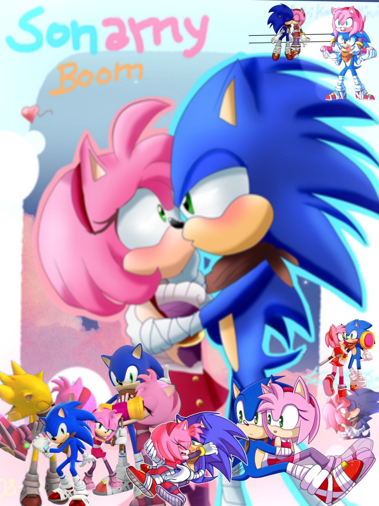 Sonic & Amy love added a new photo. - Sonic & Amy love