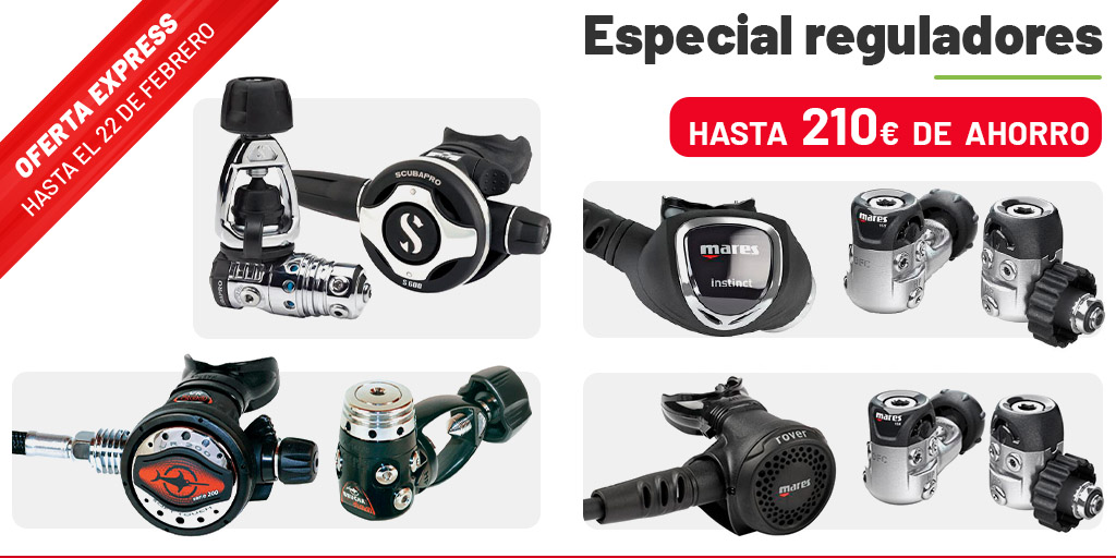 AlvarezSub's tweet image. Especial reguladores. Renueva tu regulador de buceo, al mejor precio.
👉 bit.ly/3uZrtbd
