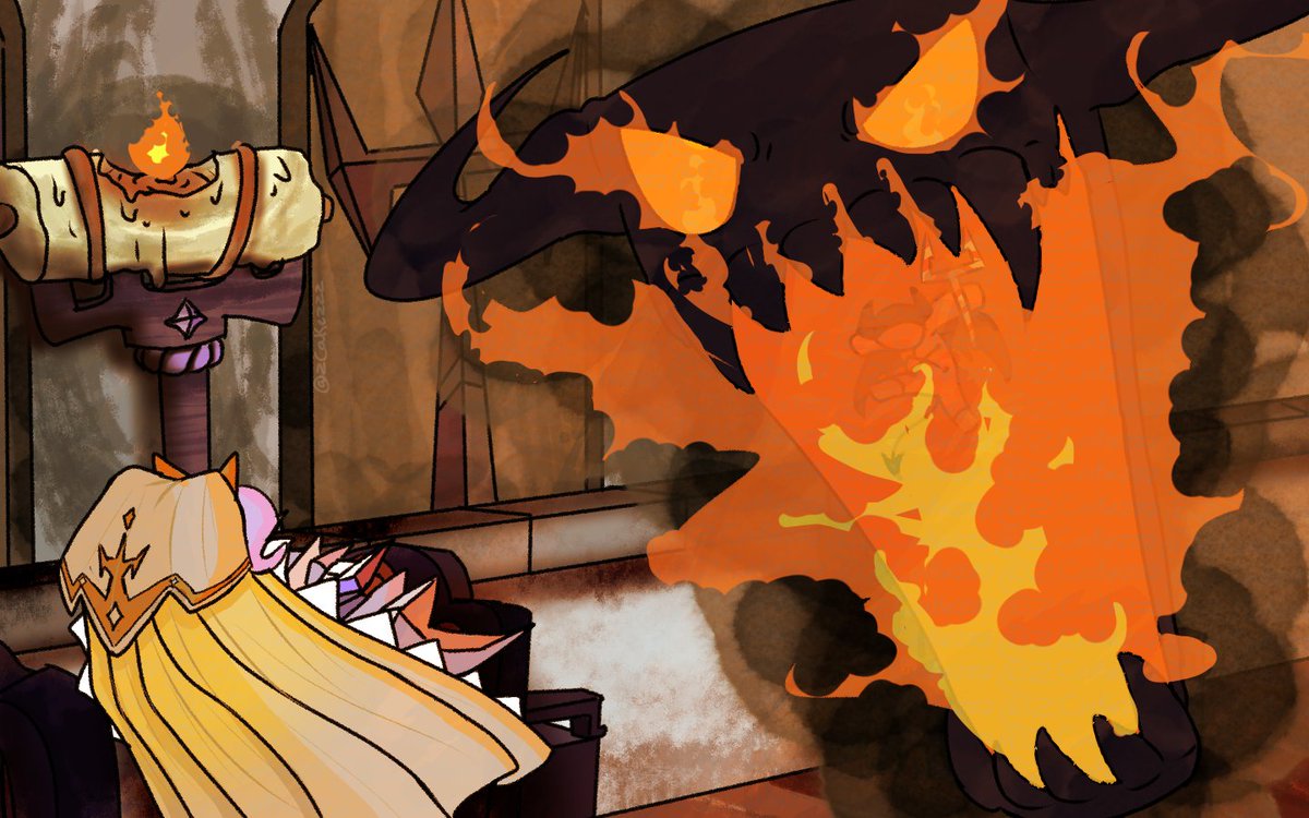 ZCakezzz's tweet photo. [Cookie Run]

imagine doom is playing while this is happening

or opera, either one is good

 ANYWAYS, i genuinely think this is the coolest drawing I've done, please admire it :]<

#cookierunkingdom #cookierunfanart #pastrycookierun #devilcookierun #artistsontwitter https://t.co/i4pOlTReyL