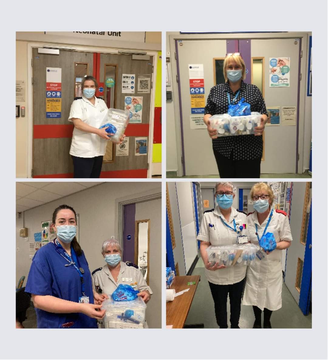 "The Friends Of Lincoln Hospitals Association (FLHA) were at LCH this morning delivering overnight toiletry packs for patients admitted in an emergency who arrive with nothing. We hope these packs make patients feel welcome and make their stay a little more comfortable."
