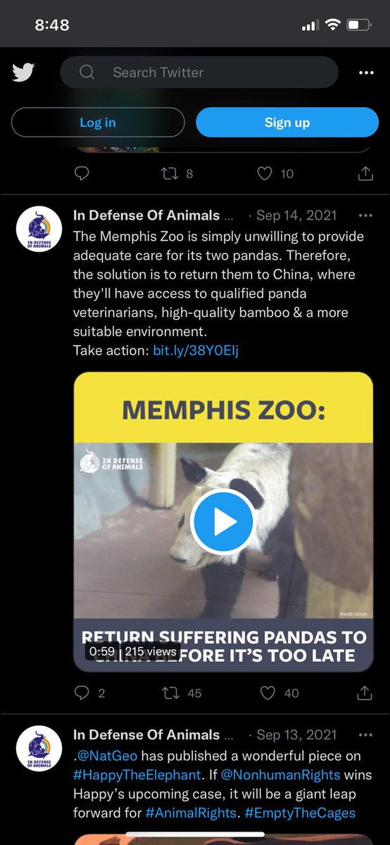 drtorre3's tweet photo. " The problem I think is that those with psychopathic traits are attracted to work with animals as they cannot abuse humans so easily ... "
#saveya #savelele from the hell of #memphiszoo https://t.co/A8TzEskLXE