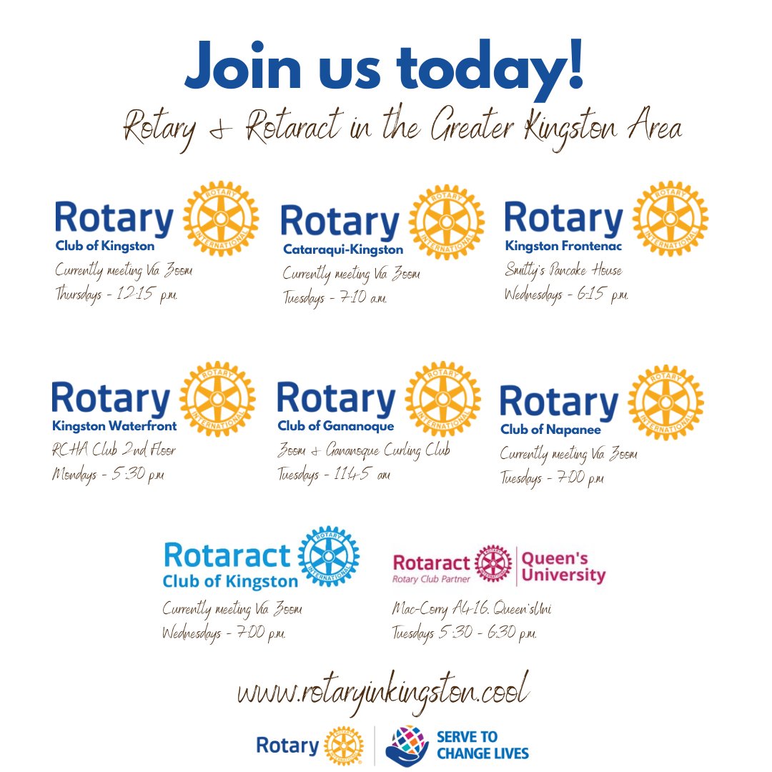 RCKingston_ON's tweet photo. Building lifelong friendships with fellow Rotaractors and Rotarians is another great reason to join such an amazing organization!
.
.
.
.
#RotaryInternational
#Rotary
#RotaryDistrict7040
#Rotaract
#WhyJoinRotary
#ygk https://t.co/ymtPXEo4SH