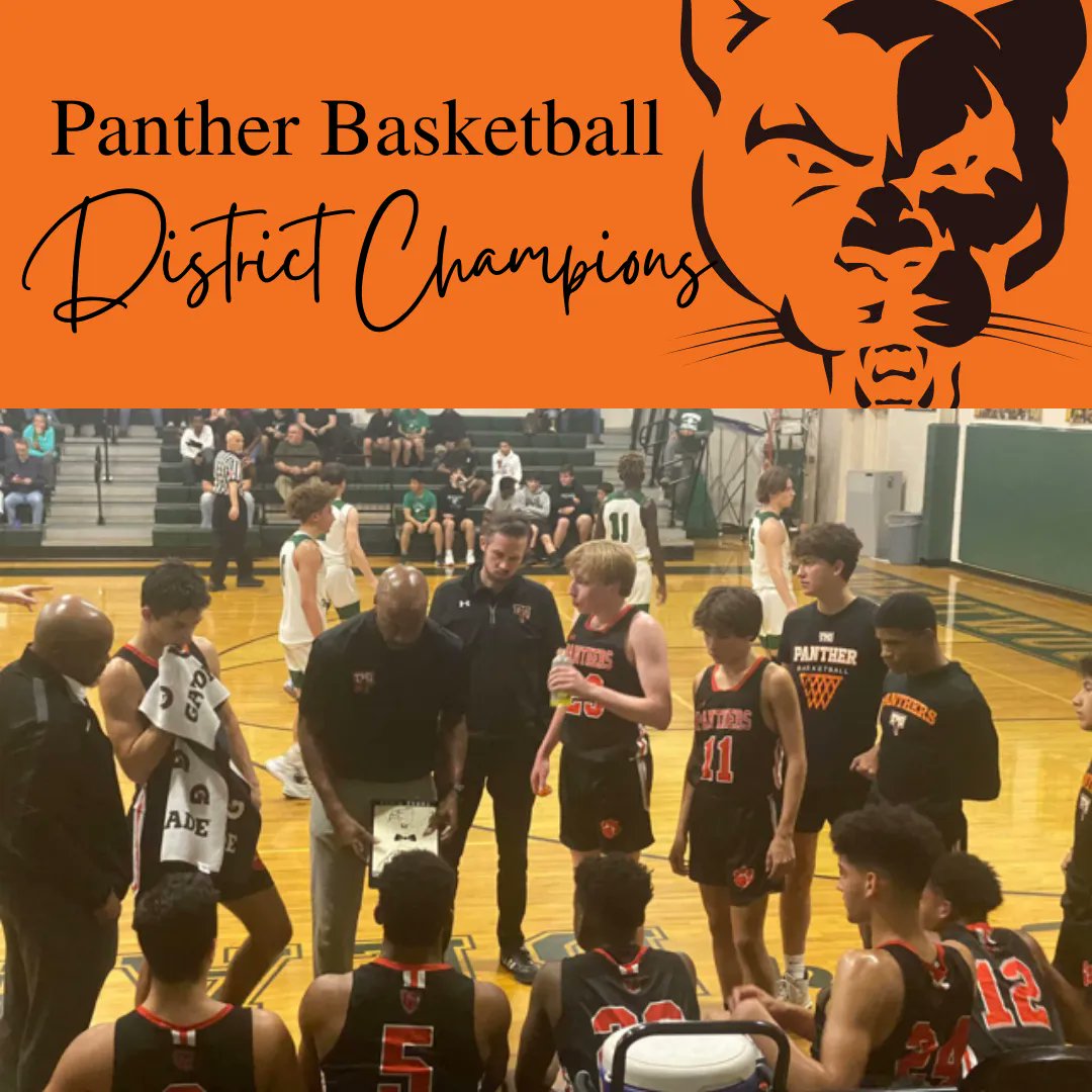 TMIEpiscopal's tweet photo. With their victory last night over Austin Brentwood Christian, Panther Basketball clinched a District Championship and the #1 seed heading into the TAPPS State Playoffs. Congratulations to all the players and coaches!! 
#Claw ‘Em Up #TMIepiscopal #TMIathletics https://t.co/JsvbaKGzVV