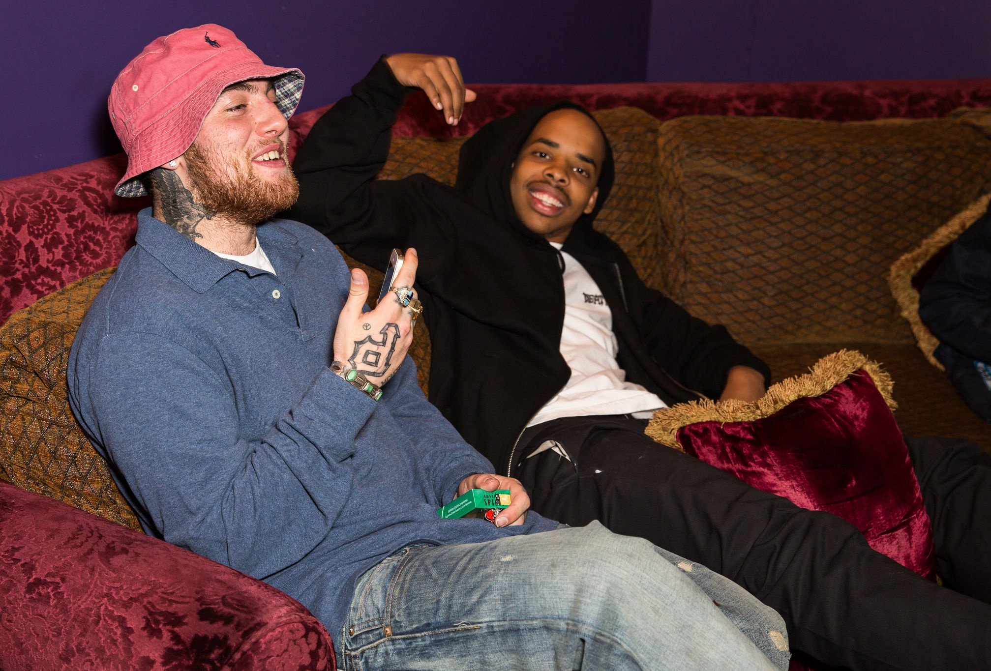 Clo on X Mac Miller and Earl Sweatshirt backstage at House of Blues Sunset Strip on December 5 2013 https t lwyjJ5o6SZ X