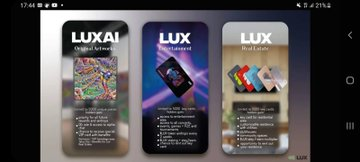 #WeAreLUX #Solana #SolanaNFTs <a href="/weareLUX_space/">LUX</a>
 🔽🔽🔽🔽🔽🔽🔽 
- Fell for the AI Art.
- Stayed for the Metaverse perks.
- Got blown away by the speed and professionalism 
   of  the VR realm development.

 💖 Love the Fam. 💖

 Ooo and more then 10x my wallet... #ProbablyNothing