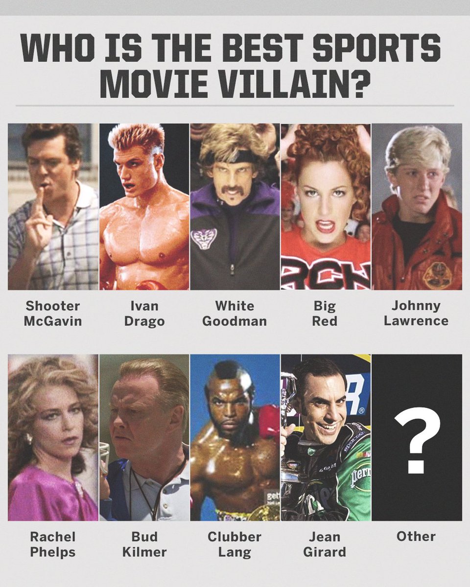 SportsCenter's tweet image. "Happy Gilmore” turns 26 today 🎥

Who gives Shooter McGavin a run for his money?