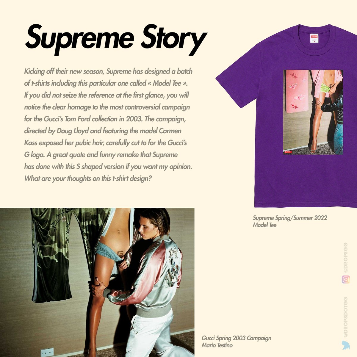 Supreme Drops on X: 