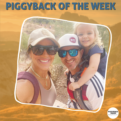 PIGGYBACK RIDE OF THE WEEK!
 
All smiles on the trail with the Piggyback Rider! A family affair on a nice nature hike! 🍃
 
📷: #sarahpfitzer