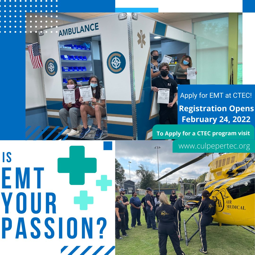 CCPSCCHSGuide's tweet image. Interested in CTEC? Registration is opening February 24th!  #bettereveryday #seizeopportunity