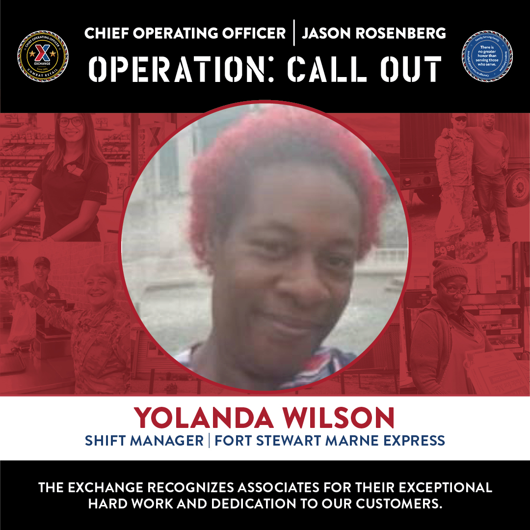 ExchangeAssoc's tweet photo. 🤩 For this week of #CallOutWednesday we showcase our star-studded #ExchangeAssoc from the #EasternRegion due to their devotion to our Soldiers, Airmen, Guardians and their families, living out the Exchange's core values each day. ❤️🤍💙 https://t.co/LyfAvMSiYg