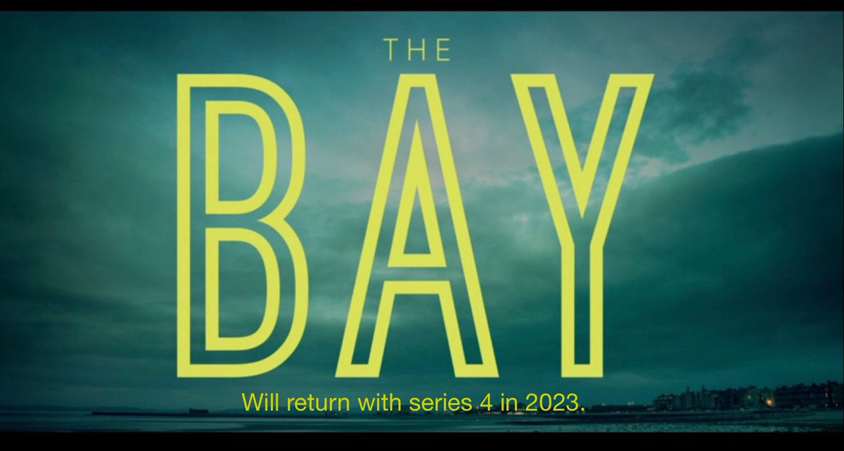 Yay!! Series 4 is go!! We are thrilled to be returning to Morecambe for another series. Huge thanks to the fantastic cast & crew of series 3  … & to all who watched this year - a massive massive thank you. We’ll be back on ITV next year. #thebay @daraghcarville @Marsha_Thomason