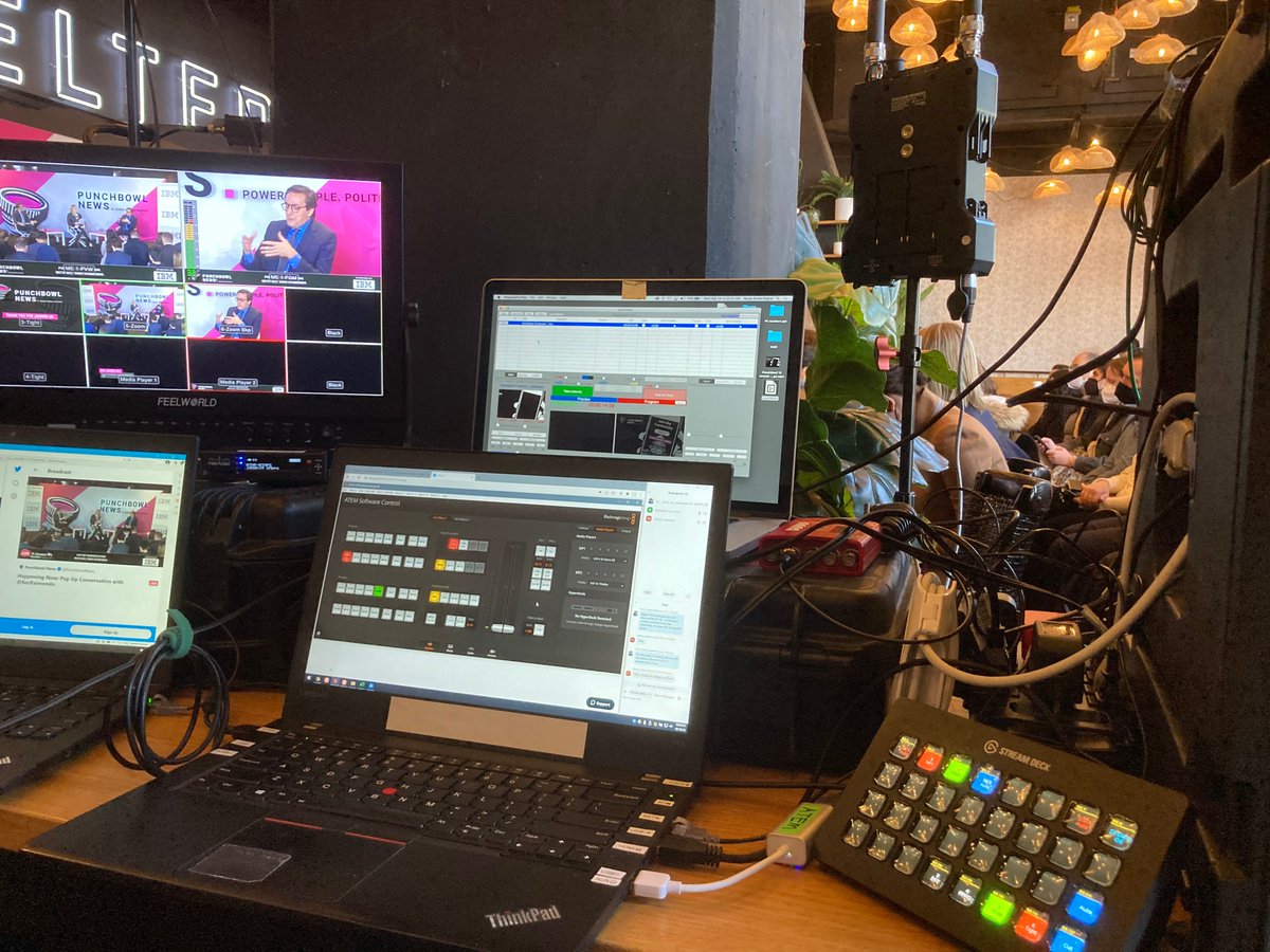 sparkstreet's tweet photo. Always a pleasure to collaborate with @aBondEvent on another @PunchbowlNews livestream - this time, with with Secretary of Commerce Gina Raimondo diving into the CHIPS Act, supply chain issues and much more. https://t.co/LfAtPxZxbe