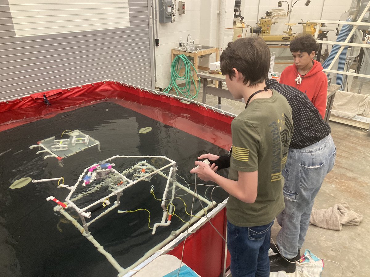 Naveen Cunha (@astrojack) on Twitter photo Underwater ROV testing has begun! 8th grade Robotics 1 classes in Odyssey Academy at SFA. Students are testing their prototypes. <a href="/SFA_bisd/">SFA Middle School</a> <a href="/BISD_CTE/">Brazosport ISD CTE</a> <a href="/BryanISD/">Bryan ISD</a> #bisdodysseyacademy Underwater ROV testing has begun! 8th grade Robotics 1 classes in Odyssey Academy at SFA. Students are testing their prototypes. <a href="/SFA_bisd/">SFA Middle School</a> <a href="/BISD_CTE/">Brazosport ISD CTE</a> <a href="/BryanISD/">Bryan ISD</a> #bisdodysseyacademy