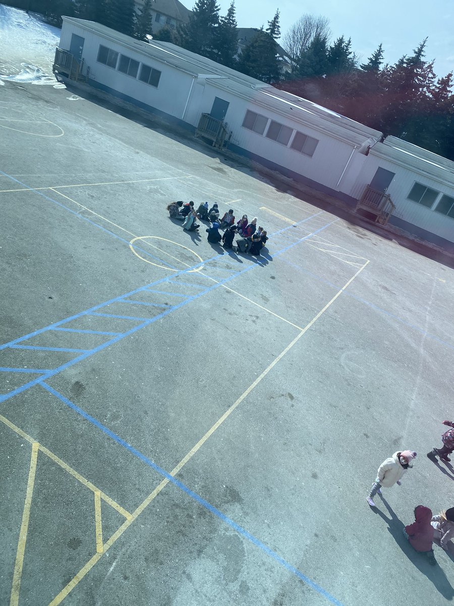 👀 … when students choose to play as a whole group at recess 🥺💜 #proudteachermoment