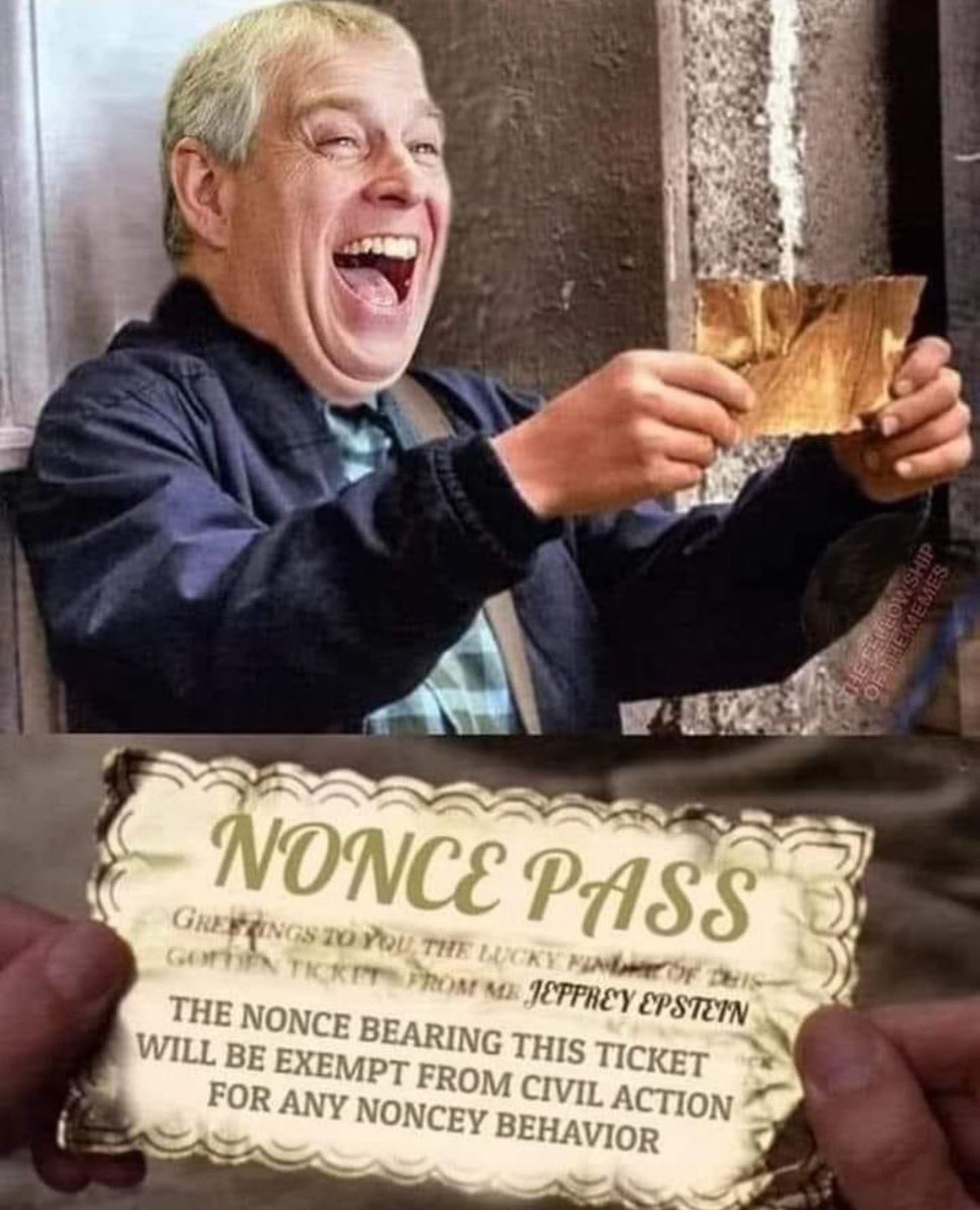 The grand old Duke of York 
He had 20 million quid 
He gave In to an American girl 
For something he never did