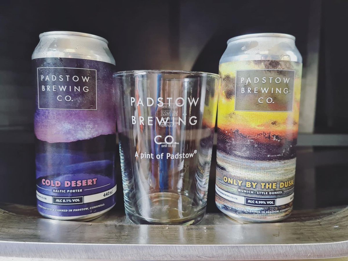 Two new beers and the perfect glass to drink them in. Get ye to our website now!!

padstowbrewing.co.uk/shop/beers/

#beertime #beeroclock #padstow