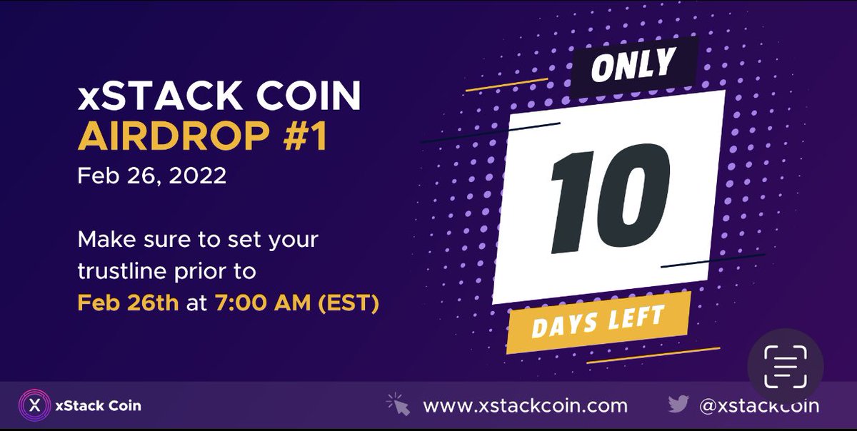 xstackcoin's tweet photo. Set that $xStack #Trustline! #XRPLcommunity #XummAirdrop https://t.co/xGFJSMv3H3