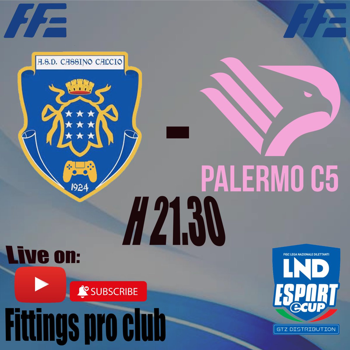CeleWeedlover's tweet photo. 2^GIORNATA DI @LNDEsport1 eCup
🆚 @iLoveNERDFifa 
🕐 H 21.30
🎥 YT: Fittings pro club @Fittingspro 

@Mkers_Jhonny @itsTulip_ @OffSideOfficiaI @NewsProclub @ProClubITALIA @ILOVEPROCLUB1 @RTAllProClub https://t.co/VNwrdz4qdF