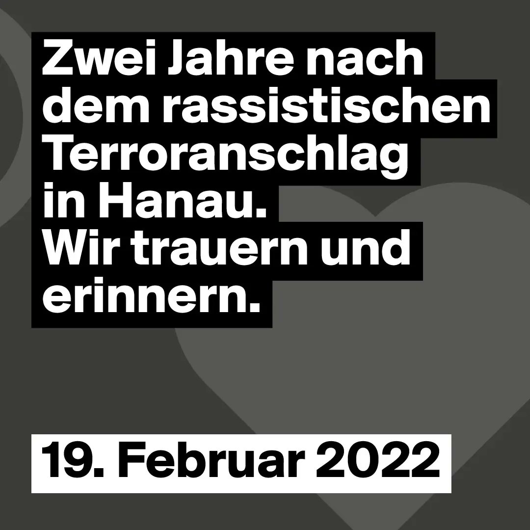 AschaffenburgIL's tweet photo. Für Erinnerung, Gerechtigkeit, Konsequenzen und Aufklärung! 
Kommt mit uns am Samstag nach Hanau
Zugtreffpunkt zur Demo um 14:45 Hbf Aschaffenburg 
#hanauistueberall #hanau1902 #saytheirnames https://t.co/JTtAVRyydr