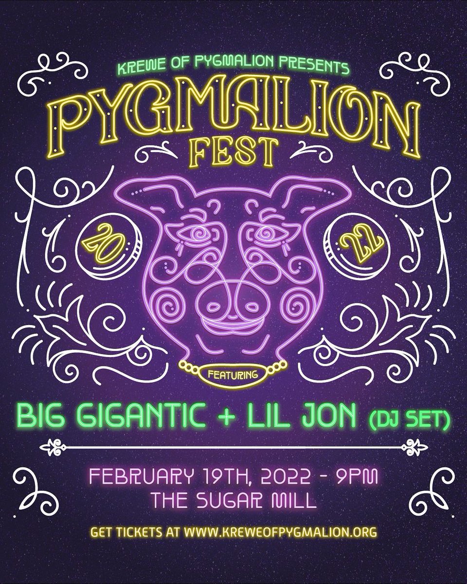 BigGigantic's tweet photo. NOLA Saturday !!! Who's coming?! https://t.co/sYr039WIDQ